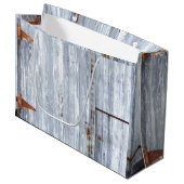 12.5lx4wx9h大抱き枕ホワイトウォッシュウッドバーンドゥ ラージペーパーバッグ (正面アングル)