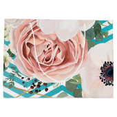 12.5lx4wx9h大抱き枕幾何学模様バラ山形 ラージペーパーバッグ (裏面)