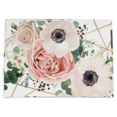 12.5lx4wx9h大抱き枕幾何学的ガーデンバラ ラージペーパーバッグ (正面)