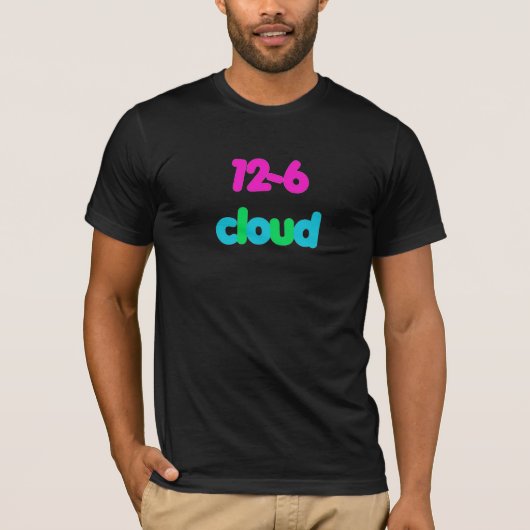 12-6雲、Yesまたはいいえか。 Tシャツ (正面)