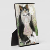 12.7 x 17.78cmイーゼル付 フォトプラーク (側面)