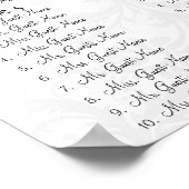 12.80 USDのヴィンテージ鳥の座席表から ポスター (角)