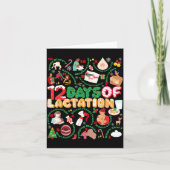 12 Day Of Ibclc Lactation Consultant Breastfeeding カード (正面)