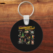 12 Days Of An Emergency Department, Er Nurse Chris キーホルダー (正面)