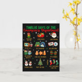 12 Days Of An Emergency Department Er Nurse Christ カード (黄色い花)