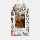 12 Days of Christmas Photo ギフトタグ (正面)