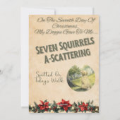 12 Days Of Doggie Christmas Day 7 シーズンカード (裏面)