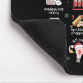 12 Days Of Fertility Ivf Nurse Christmas Ob Gyn Tr マウスパッド (コーナー)