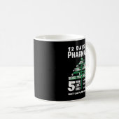 12 days of pharmacy christmas pharmacy pharmacy ch コーヒーマグカップ (正面右)