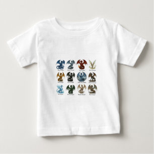 12 Dragons - D&Dにインスパイアされた ベビーTシャツ
