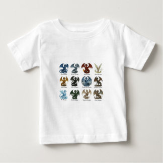 12 Dragons - dnd inspired  ベビーTシャツ