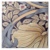 12 Dusty Blue & Yellowのシームレス1 タイル (正面)