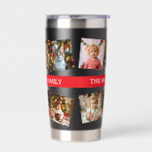 12 Family Photo Template | Love My Family 保温保冷タンブラー (左面)