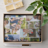 12 Family Photos Repeated in a Collage 薄葉紙 (ギフト)