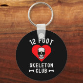 12 Foot Skeleton Club Giant Skelly Gles Valentine' キーホルダー (正面)