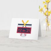 12 in 21野球 カード (黄色い花)