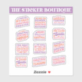 12 In One Festive Cute Retro Christmas Cheer  シール (シート)