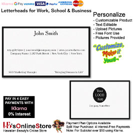 12 Modern Black Logo Promote Company Brand Name  名刺