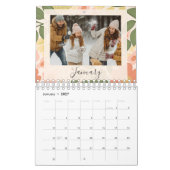 12-Month Photo Calendar – Holiday Gift カレンダー (1月 2027)