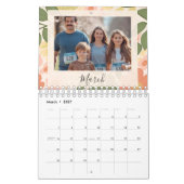 12-Month Photo Calendar – Holiday Gift カレンダー (3月 2027)