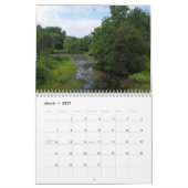 12-Month Ponds カレンダー (3月 2027)