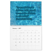 12-Month Praise Calendar カレンダー (2月 2027)