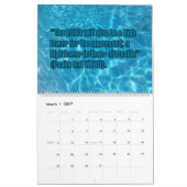 12-Month Praise Calendar カレンダー (3月 2027)