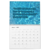 12-Month Praise Calendar カレンダー (3月 2027)