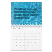 12-Month Praise Calendar カレンダー (3月 2027)
