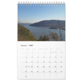 12-Month Scenic View カレンダー (1月 2027)