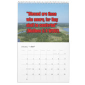 12-Month Words of Jesus Biblical Scripture Verses カレンダー (1月 2027)