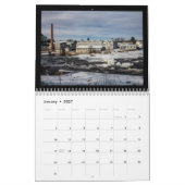12 months in Central NY Calendar  カレンダー (1月 2027)
