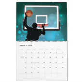 12 Months of Sports 2026 Calendar カレンダー (3月 2026)