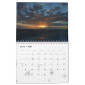 12 Months of Sunrise and Sunsets, 1st Edition カレンダー (3月 2027)