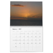 12 Months of Sunrise and Sunsets, 4th Edition カレンダー (2月 2027)