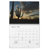12 Months of Sunrise and Sunsets, Rd Edition カレンダー (2月 2027)