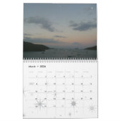 12 Months of Sunrise and Sunsets, Rd Edition カレンダー (3月 2026)