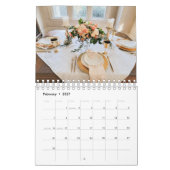 12 Months of Tablescapes 2026 Calendar カレンダー (2月 2027)