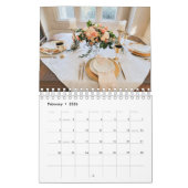 12 Months of Tablescapes 2026 Calendar カレンダー (2月 2026)
