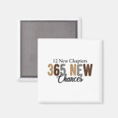 12 New Chapters 365 New Chances  マグネット (正面/裏面)