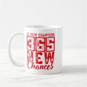 12 New Chapters 365 New Chances New Year's Eve 202 コーヒーマグカップ (左)