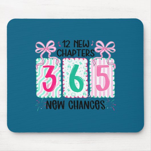 12 New Chapters 365 New Chances New Year's Eve 202 マウスパッド (正面)