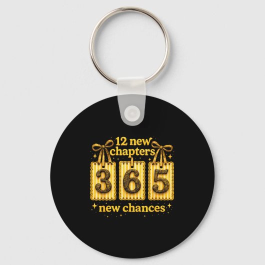 12 New Chapters 365 New Chances Party Family 2026  キーホルダー (正面)