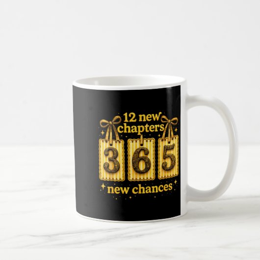 12 New Chapters 365 New Chances Party Family 2026  コーヒーマグカップ (右)