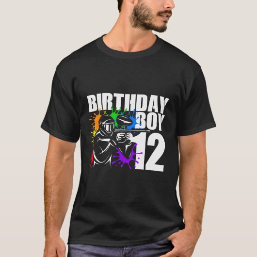 12 Paintball Py 12番目 Tシャツ (正面)