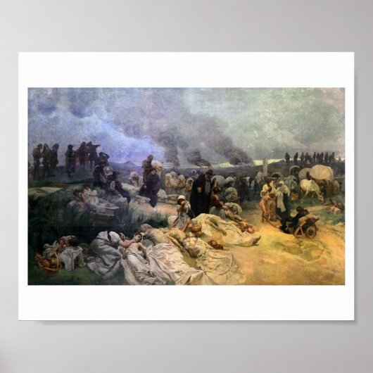 #12 Petr Chelcicky at Vodnanyミュシャ ポスター (正面)