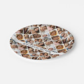 12 Photo Collage – あなたが写真やインスタグラムを正方形にする ペーパープレート (アングル)