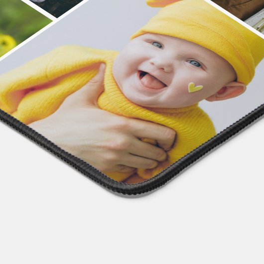 12 Photo Collage Make Your Own デスクマット (コーナー)