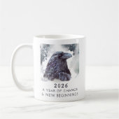 12. Raven 2026 Year of Change Powerful Intention コーヒーマグカップ (左)