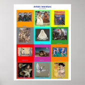 12 reasons artists make art ポスター (正面)